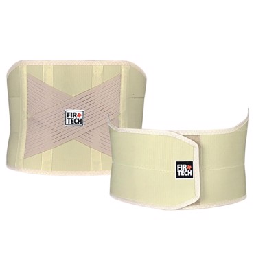 FIRTECH ΕΛΑΣΤΙΚΗ ΟΡΘΟΠΕΔΙΚΗ ΕΝΙΣΧΥΜΕΝΗ ΖΩΝΗ ΟΣΦΥΟΣ LUMBOSTAT 4 μπανέλες και ενίσχυση τύπου Χ REF: 95025
